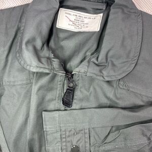 Vtg 1969 K-2B Coverall Flying Man's Very Light Flight Suit USA Mens Medium Short